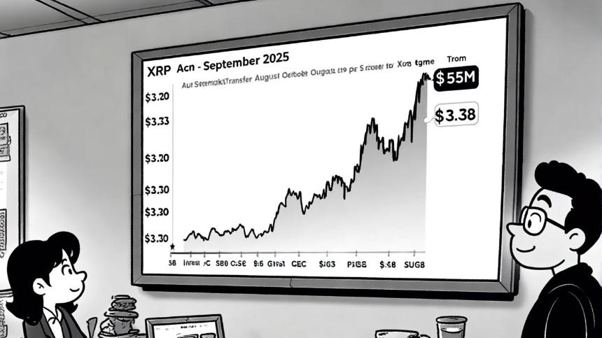 XRP 的 5500 万美元内部转移:机构信心的信号还是监管策略?