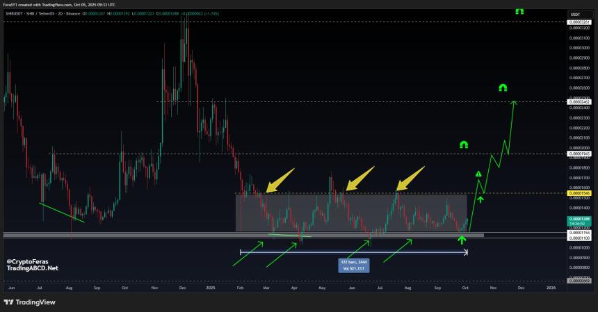 Crypto Feras Shiba Inu chart