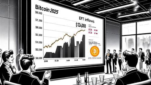 比特币ETF流入与机构采用：2025年BTC价格飙升至12.4万美元的关键驱动力