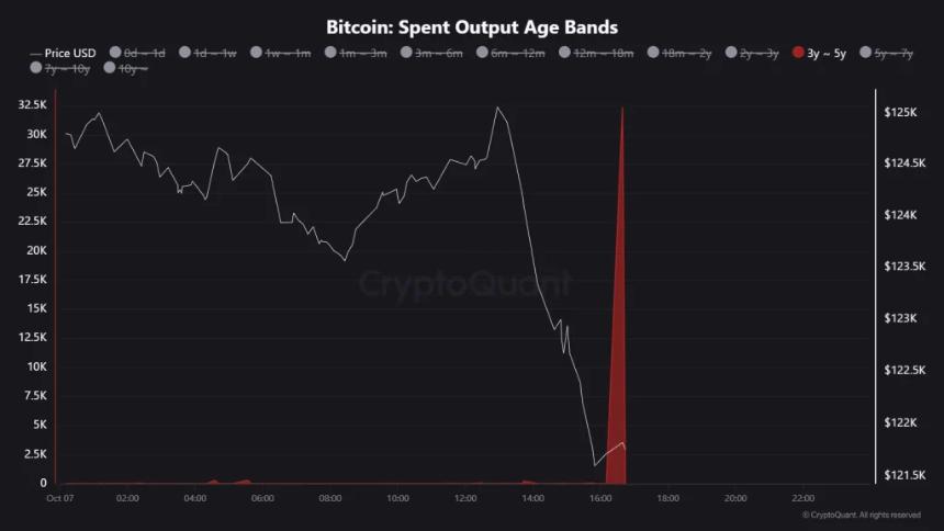  比特币价格今日下跌 4%，老鲸鱼在杠杆潮中重新苏醒 