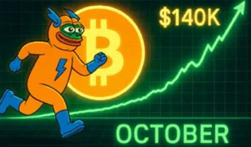 比特币十月冲击14万美元大关：10年模拟预测可能性达50%