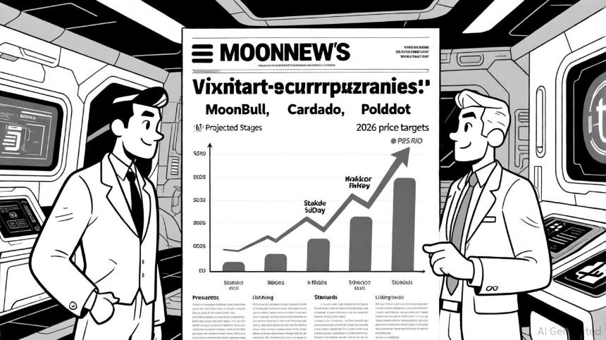 MoonBull 的 25 万美元预售可能在 2026 年超越 Cardano 和 Polkadot