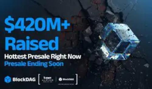 BlockDAG预售突破4.2亿美元，XRP剑指4美元高位，狗狗币展现中期强势