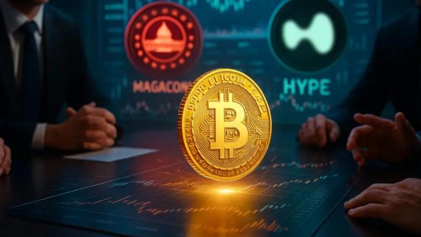 比特币飙升至12.6万美元新高 分析师推荐MAGACOIN FINANCE与HYPE为2025年潜力山寨币