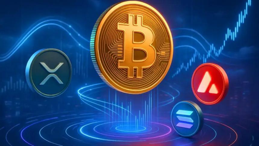 比特币ETF需求飙升推动XRP、AVAX、Solana和MAGACOIN FINANCE成为市场焦点