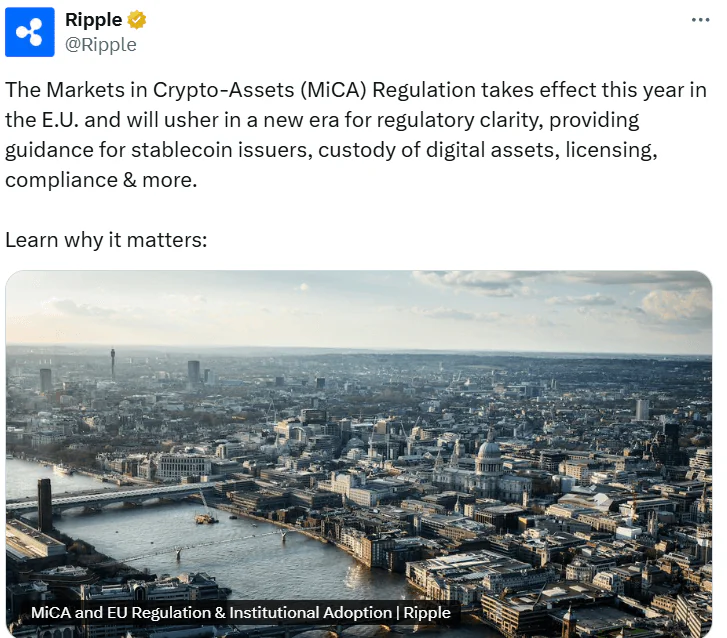Ripple加速欧盟扩张步伐 投资者聚焦潜力加密货币新星