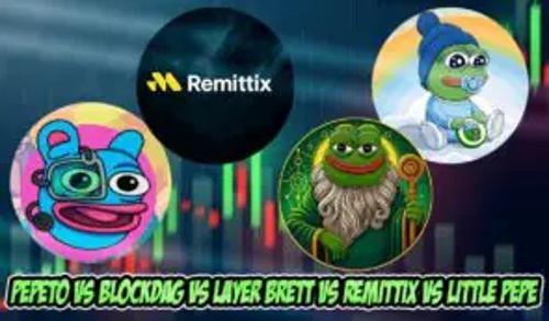 2025年加密货币投资指南：Pepeto预售领衔，BlockDAG、Layer Brett、Remittix与Little Pepe深度对比