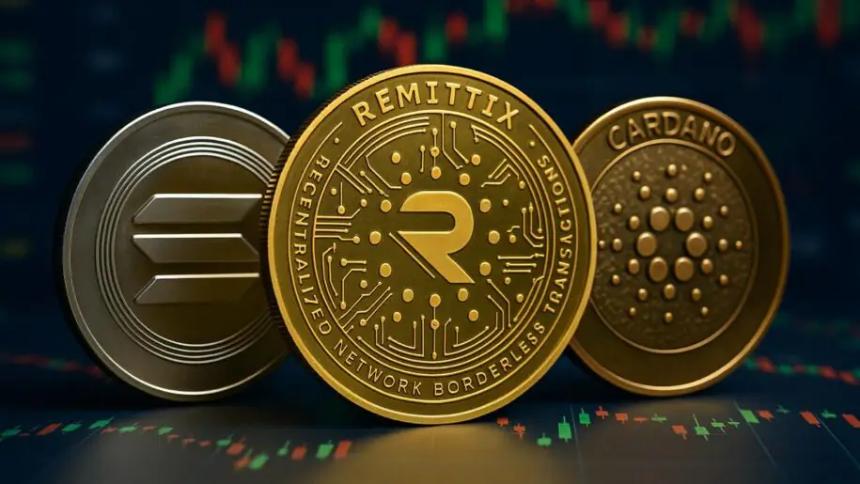 Remittix或在2026年超越Cardano，分析师力荐为最佳加密货币投资