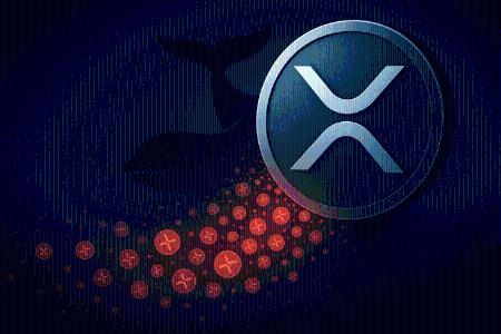 XRP巨鲸持续抛售：每日资金流出达5000万美元
