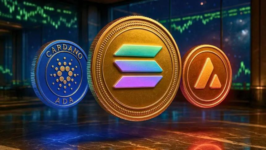 Solana (SOL) 价格预测:ETF 热潮推动交易量增长,ADA 和 AVAX 成为投资焦点