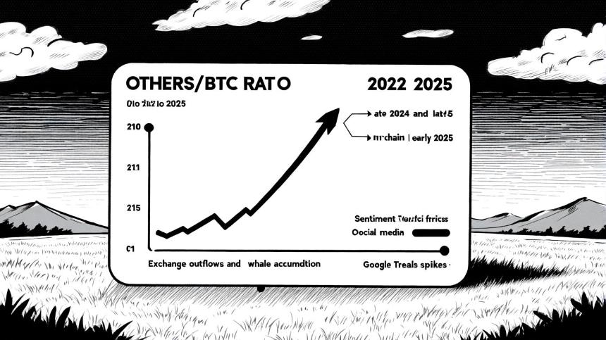 战略性布局:利用OTHERS/BTC比率与链上数据挖掘比特币和山寨币的投资机会