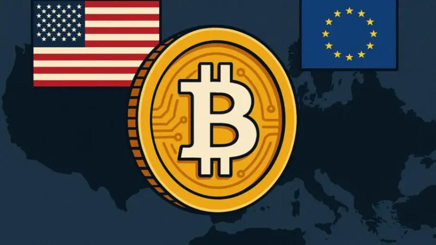 欧盟与美国比特币采用的差异化路径