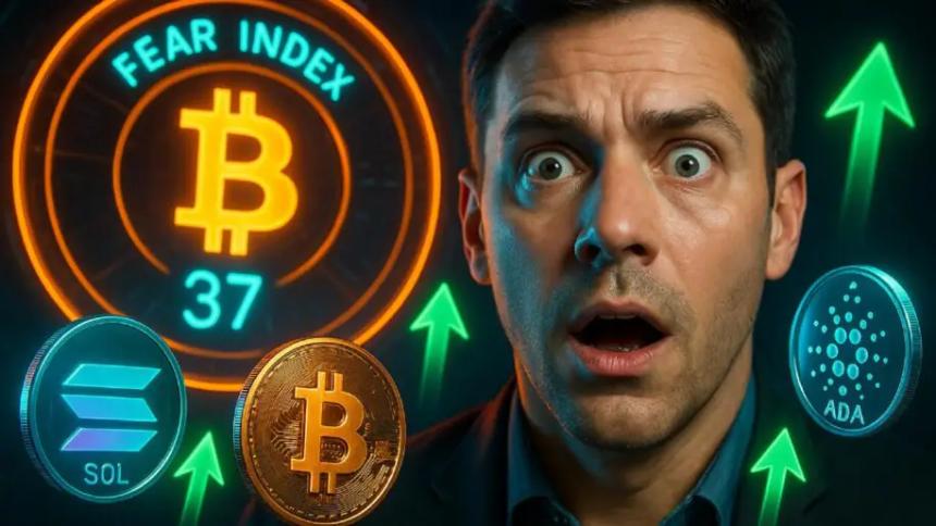 比特币恐慌指数达到 37,因为智能资金大量涌入 Solana、以太坊和 Cardano