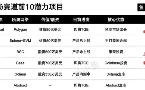 预测市场赛道全面爆发：十大潜力项目深度解析与投资建议