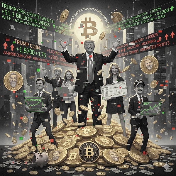 特朗普的加密帝国：权钱转化催生前所未有的财富游戏