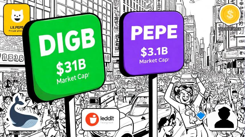 2025年Meme Coin市场展望:DOGE、PEPE与LILPEPE的35倍回报潜力分析