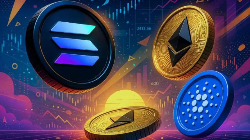 比特币闪崩或为短期调整,分析师看好 SOL、ETH 和 ADA 反弹潜力