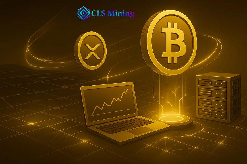 XRP市场波动中，AI云计算平台CLS Mining用户依然保持领先