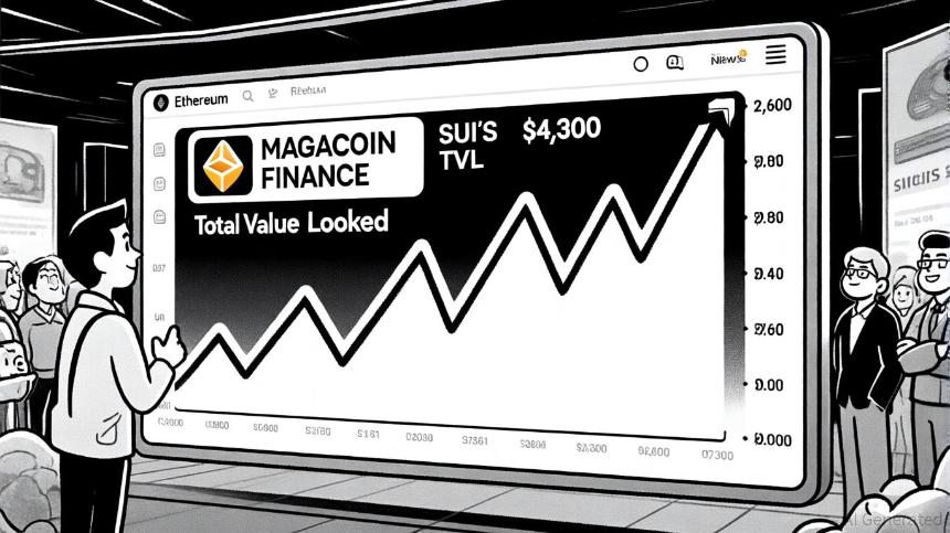 以太坊的后修正格局和山寨币 50 倍走势的崛起:MAGACOIN FINANCE 和 SUI