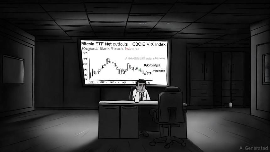 比特币ETF资金外流与美国银行业波动：2025年10月的市场联动分析