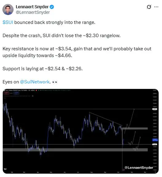 隐私币 $TAP 逆势飙升，XLM 和 SUI 持续下跌——它能否在第四季度达到 1 美元？
