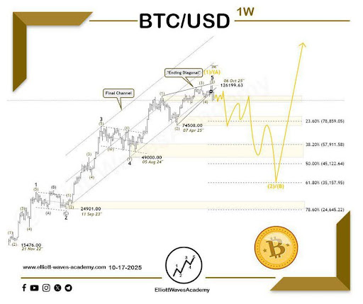 比特币趋势线突破引发市场对潜在修正行情的深度探讨