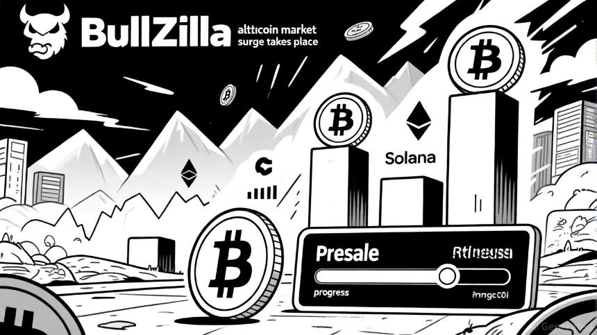 BullZilla ($BZIL) 预售和 2025 年山寨币激增:加密货币的新前沿