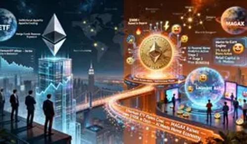 以太坊ETF资金流入放缓 新兴AI模因项目MA<span class='keyword'>GAX</span>快速崛起