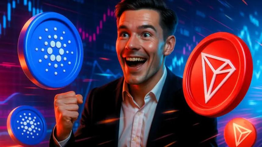 Cardano 和 TRON 表现强劲——分析师预测比特币重回 11 万美元将引发 40% 市场反弹