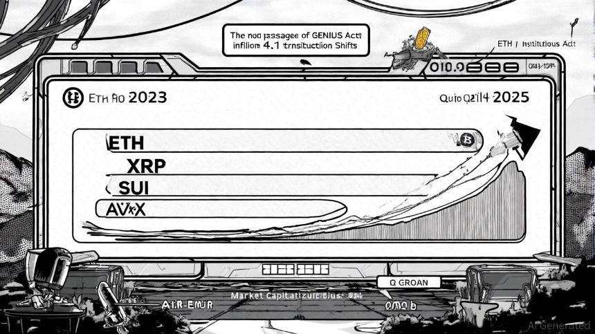 智能货币的转变:2025 年第四季度从以太坊和 XRP 转向 SUI 和 AVAX