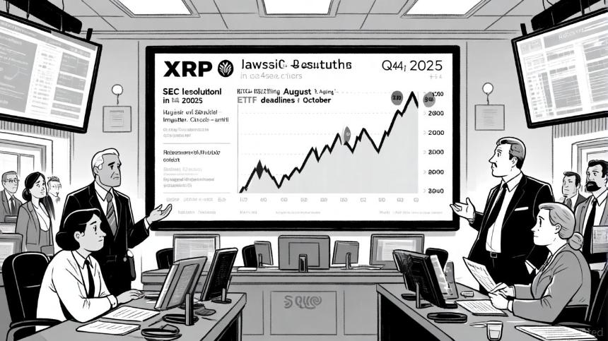 2025年第四季度XRP价格波动及短期上涨催化剂:法律清晰度和制度动力