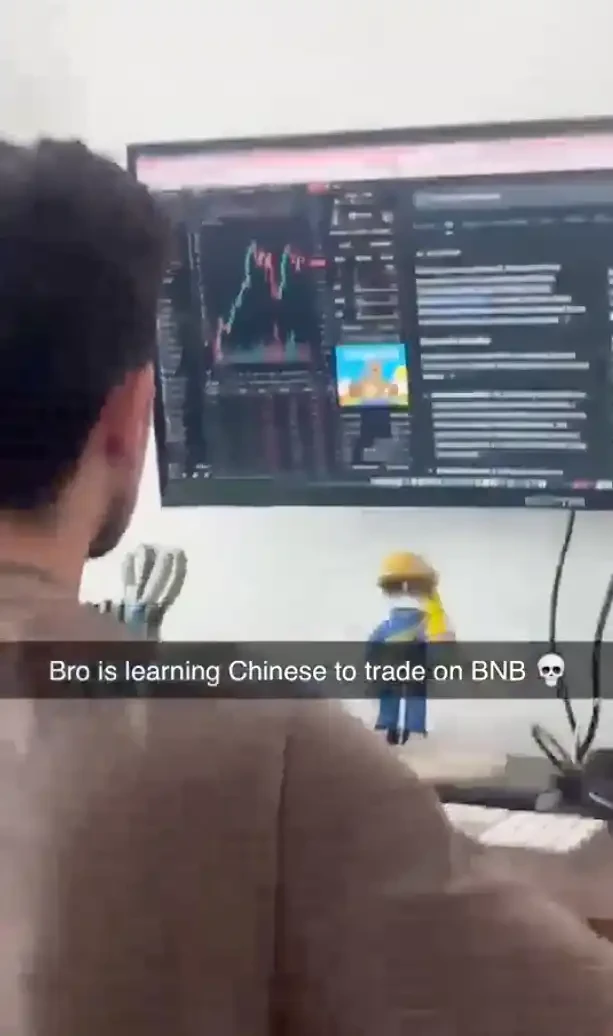 当一个老外为了炒币开始学中文