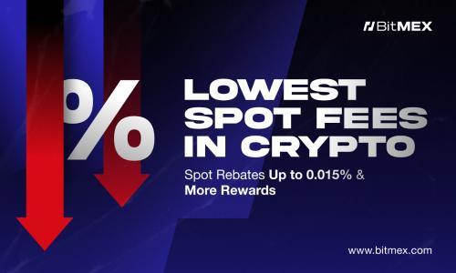 BitMEX大幅降低现货交易费用并推出挂单返利计划，助力交易者实现更高收益
