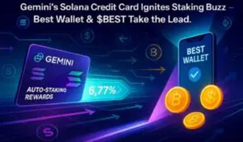 Ge<span class='keyword'>min</span>i 的 Solana 信用卡掀起 Staking 热潮 —— $BEST 与 Best Wallet 成为市场焦点
