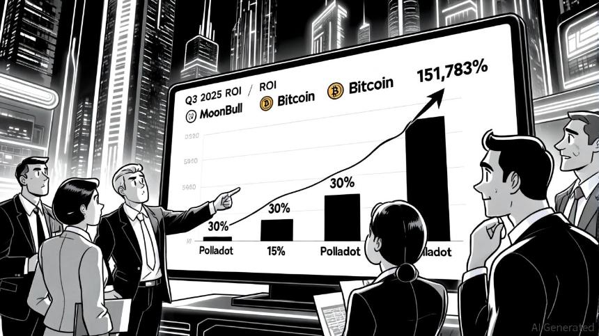 为什么 MoonBull 在 2025 年第四季度的高增长加密货币投资组合表现优于比特币和 Polkadot
