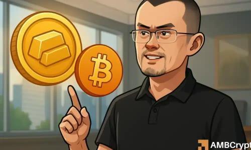 CZ预测比特币将取代黄金:BTC需达到的市值目标是关键