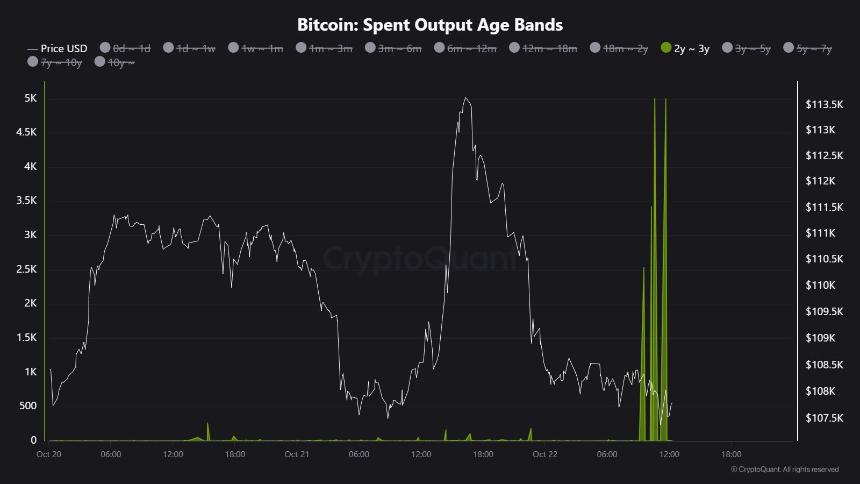 CryptoQuant 图表显示比特币鲸鱼动向