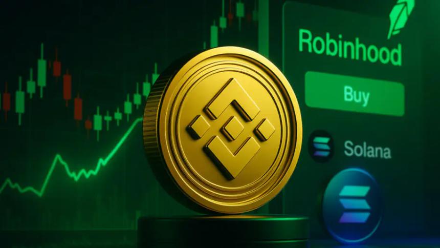 Robinhood上线币安币,分析师预测BNB和Solana可能挑战以太坊