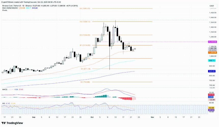 加密货币涨幅居前:Hyperliquid、BNB、Monero 因阻力位发挥作用而上涨