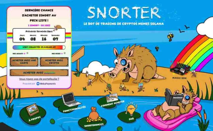 购买 Snorter Bot 上市前