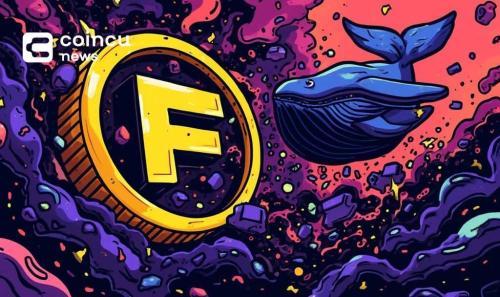 鲸鱼账户通过 FalconX 转移 1,030 BTC 恢复活跃
