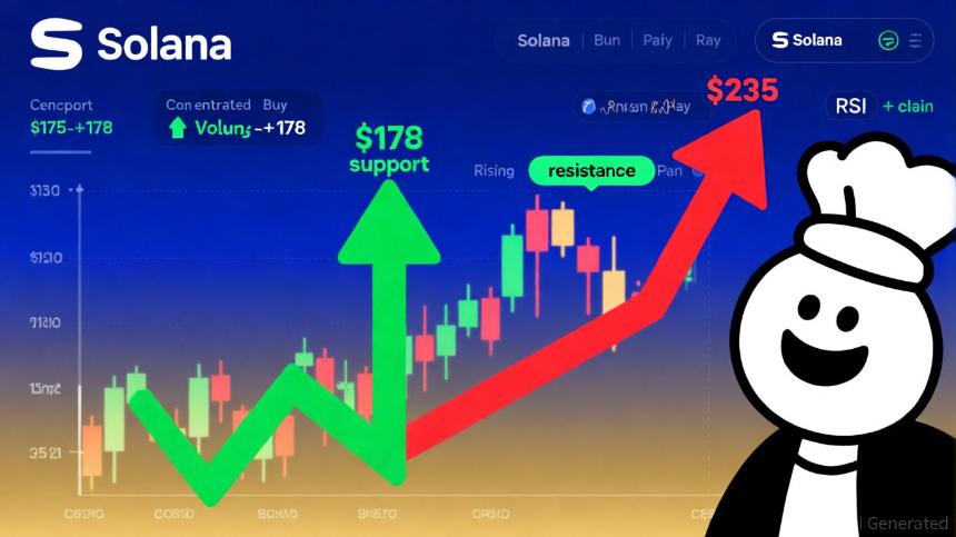 Solana 的技术价格走势:2025 年末支撑/阻力位动态及突破潜力