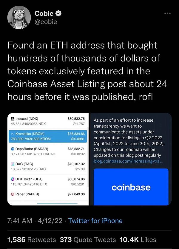 Coinbase 收购 Echo 背后:Cobie 从 200 美元入圈到名利双收的 13 年