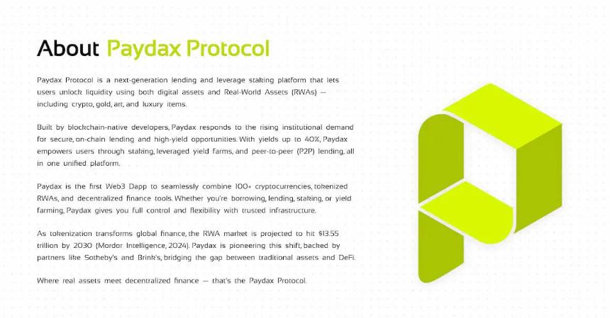  随着投资者的炒作不断升温，顶级代币预售 PayDax 有望在创纪录的时间内筹集 200 万美元 