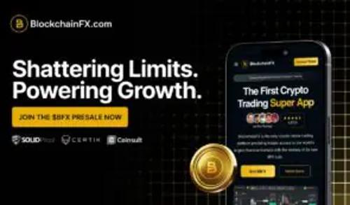 本周五大热门加密货币预售:BlockchainFX ($BFX) 筹资990万美元领跑榜单
