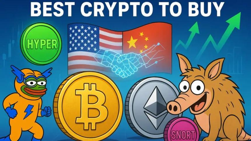 $BTC 和 $ETH 或因中美贸易休战迎来利好 – $HYPER 与 $SNORT 被评为最具潜力加密货币