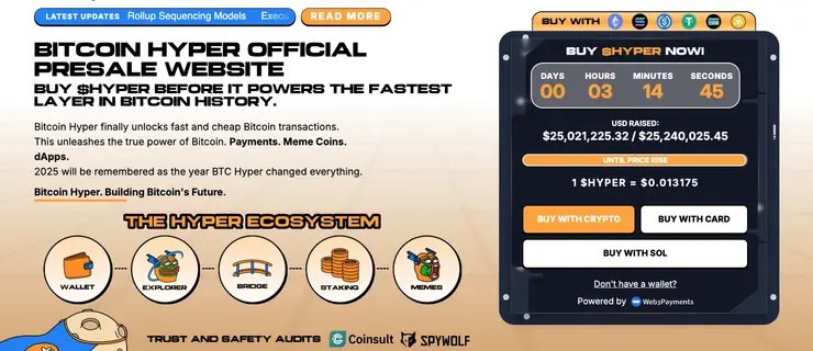 bitoin hyper Layer 2 predpredaj