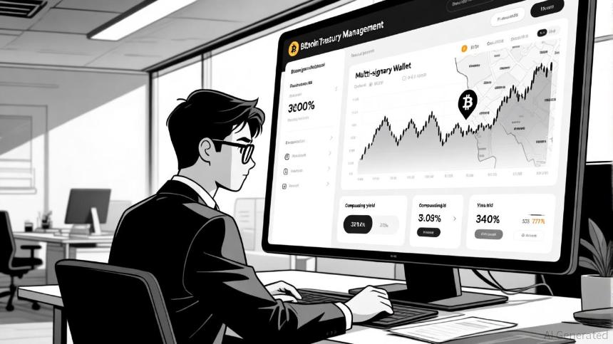 比特币国库策略与2025年收益潜力：战略配置与复合收益分析