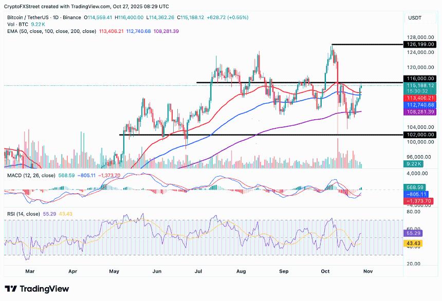 加密货币市场动态:比特币、以太坊和XRP上涨,技术面支撑明显