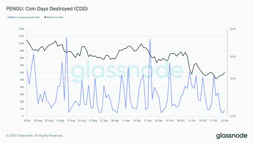  PENGU 涨幅达 9%，在经历数周的亏损后强势反弹 – 详情 